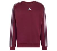 adidas - Essentials 3-Stripes Fleece Sweatshirt - Jumper size XL, red