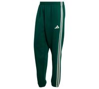 adidas - Essentials 3-Stripes Fleece Tapered Cuffed Pants - Tracksuit trousers size M, green