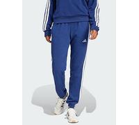 adidas Essentials 3-Stripes French Terry Cuffed Pants, Pink, Size L, Inside Leg Regular, Women Pink