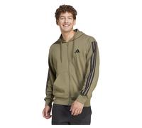Adidas Essentials 3 Stripes French Terry Full Zip Sweatshirt