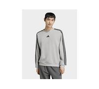 adidas Essentials 3-Stripes French Terry Sweatshirt - Grey - Mens 3XL
