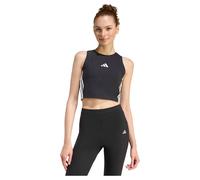 Adidas Essentials 3 Stripes Padded Sleeveless T-shirt Black XL Woman