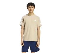 Adidas Essentials 3 Stripes Single Jersey Left Chest Branded Short Sleeve T-shirt