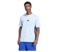 adidas Essentials 3 Stripes Single Jersey Short Sleeve T-Shirt 3XL Blue
