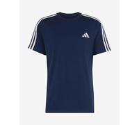 adidas Essentials 3-Stripes Single short sleeve T-shirt navy blue white - S