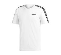Adidas Essentials 3 Stripes T-shirt White