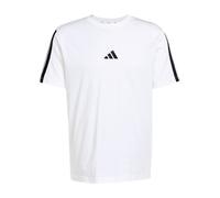 Adidas Essentials 3 Stripes T-shirt White