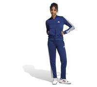 adidas Women's Essentials 3-Stripes Track Suit, Dark Blue, S