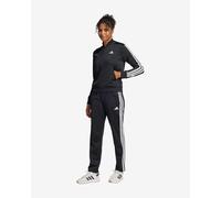 adidas Essentials 3-Stripes Tracksuit black white Women - XL