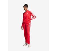 Adidas Essentials 3 Stripes Tracksuit Red S Women