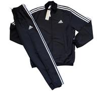 Adidas Essentials Aeroready 3-Stripes Men's Full Tracksuit Black S L (Size Up)