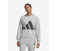 adidas Essentials Big Logo Sweatshirt grey black - S