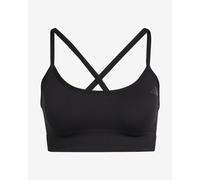 Adidas Workout Essentials Knit Low Impact Sports Bra Black L Women