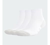 adidas Essentials CLIMACOOL Cushioned Sports Socks White Quarter Low Cut 3 Pairs