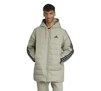 Hooded parka adidas Essentials Climawarm 3 stripes Vert M