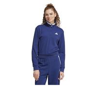 Adidas Essentials Color Pop French Terry Crop Half Zip Sweatshirt