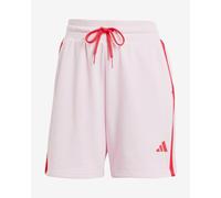 adidas Essentials Color Pop French Terry Shorts Pink Red Women - S