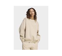 adidas Essentials Crew Long Fleece Os Sweatshirt - Brown - Womens L