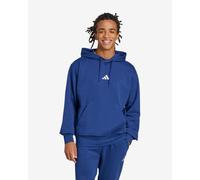 adidas Sportswear Men's Essentials Feelcozy Fleece Hoodie - Blue, Dark Blue/White, Size Xl, Men Dark Blue/White