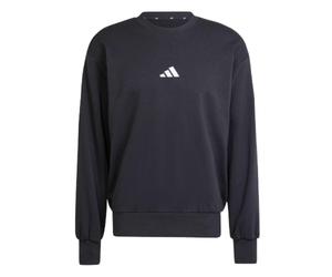 adidas Essentials FeelCozy French Terry Sweatshirt Asia Sizing 'Black' JE3837 M