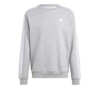 adidas Essentials Fleece 3-Stripes Sweatshirt 'Medium Grey Heather' IJ6470 XL