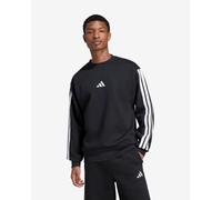 Adidas Essentials 3 Stripes Fleece Sweatshirt Black S Man