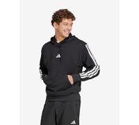 adidas Essentials French Terry 3S Hoodie pure black white - M