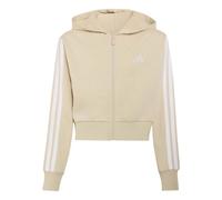Adidas Essentials Full Zip Sweatshirt Beige 13-14 Years Girl