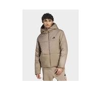 adidas Men's Essentials Highloft Insulated Puffer Coat, Khaki Six, XS