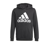adidas Sportswear Childrens Unisex Essentials Hoodie - Black Cotton - Size 9-10Y