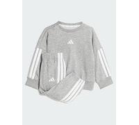 adidas Unisex Baby ESSENTIALS JOGGER, Medium Grey Heather/White, 6-9 Months
