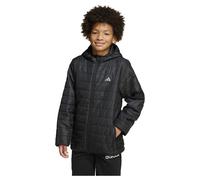 adidas Unisex Kids Essentials Light Padded Coat, black/REFLECTIVE SILVER, 11-12 Years