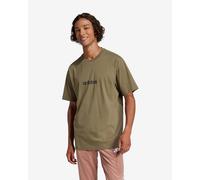 adidas Men's Essentials Linear Single Jersey TEE, Olive strata/Black, XL
