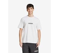 Adidas Men's T-shirt Essentials Linear Single Jersey Tee White/Black XL