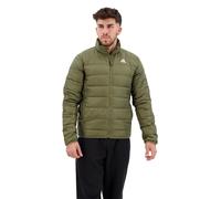 adidas Men's Essentials Light Down Jacket, olive strata, M