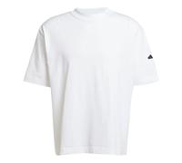 adidas Essentials Loose Fit 3 Bar Logo T-Shirt Asia Sizing 'White' JC9296 S