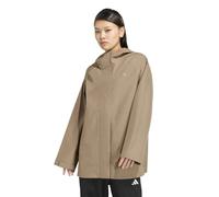 adidas Women's Essentials Rain Parka Coat, black, S