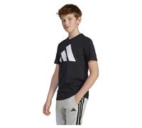 adidas Unisex Kids Essentials Big Logo Shirt, Black/White, 13-14 Years
