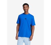 adidas Men's Essential Three Stripes Single Jersey TEE, Team Royal Blue/Black, S