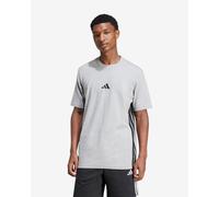 Adidas Essentials 3 Stripes Single Jersey Short Sleeve T-shirt Grey 3XL / Regular Man