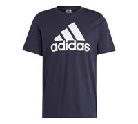 adidas Essentials Single Big Logo T-shirt 'Navy' IC9348 S
