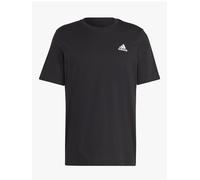 Adidas Mens Essentials Single Jersey Embroidered Small Logo T-Shirt Size: Medium, Colour: Black