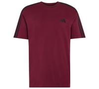 adidas - Essentials Single Jersey Left Chest Branded Tee - T-shirt size S, red