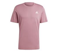 adidas Essentials Single Jersey Logo T Shirt Mens 2XL Crimson