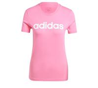 adidas Essentials Slim Logo T-Shirt, Cotton, Pink