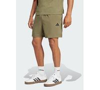 adidas Essentials Small Logo Chelsea Shorts - Black/White, Olive, Size S, Men Olive