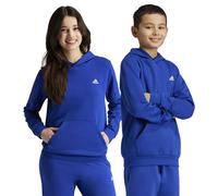 Adidas Essentials Small Logo Feel Cozy Fleece Hoodie Blue 7-8 Years Boys,Girls