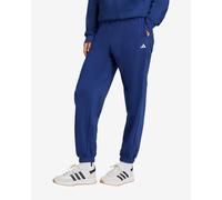 adidas Essentials Small Logo French Terry Cuffed Trousers Dark Blue Women - S