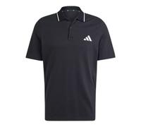 adidas Essentials Small Logo Piqu Polo Shirt Asia Sizing 'Black' JE9023 M