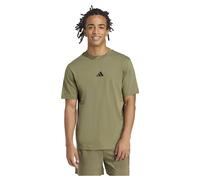 Adidas Essentials Small Logo Single Jersey Short Sleeve T-shirt Green XL / Regular Men